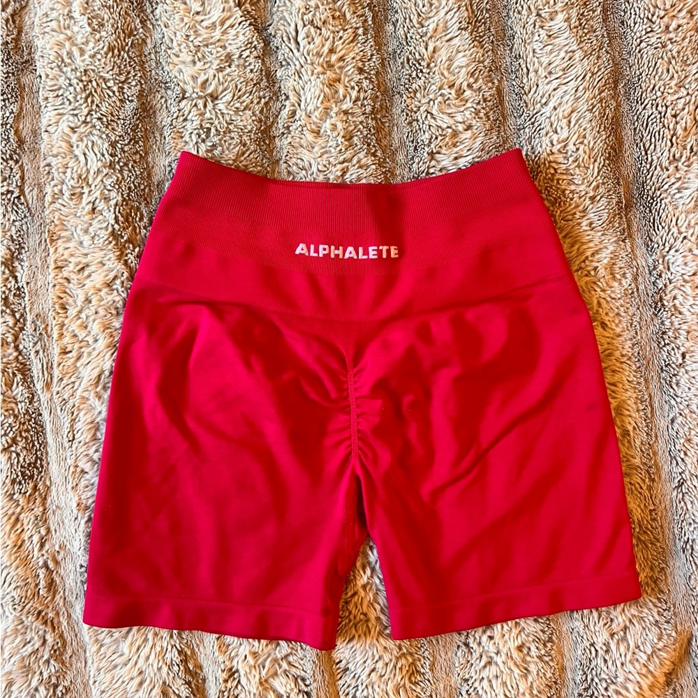 Alphalete Women's HOT PINK Shorts small